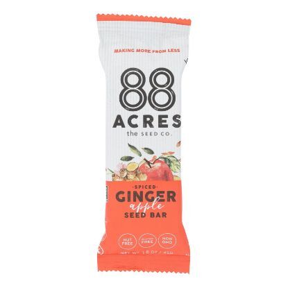 88 Acres - Bars - Apple and Ginger - Case of 9 - 1.6 oz.