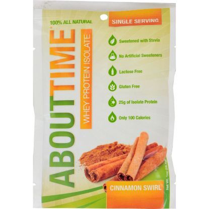 About Time Whey Protein Isolate - Cinnamon - 2 lb