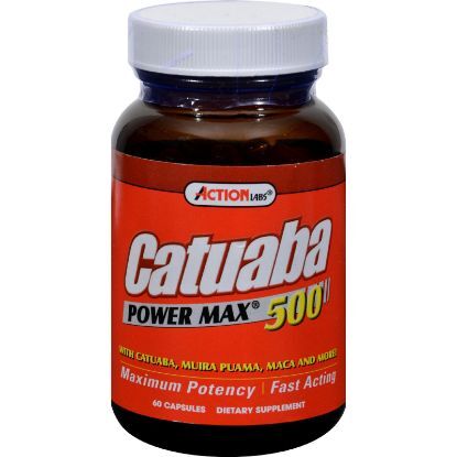 Action Labs Catuaba Power Max 500 - 500 mg - 60 Capsules