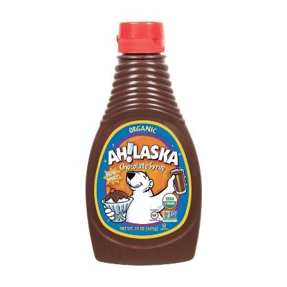 AhLaska - Chocolate Syrup - Organic - 15 oz - case of 12