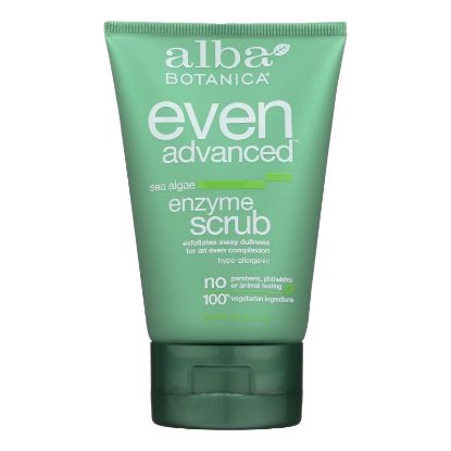 Alba Botanica - Natural Even Advanced Sea Algae Enzyme Scrub - 4 fl oz