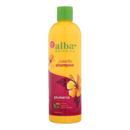 Alba Botanica - Hawaiian Natural Shampoo Colorific Plumeria - 12 fl oz