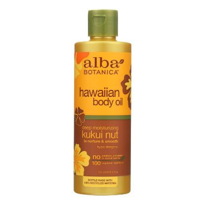 Alba Botanica - Hawaiian Body Oil Kukui Nut - 8.5 fl oz