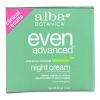 Alba Botanica - Natural Even Advanced Sea Plus Renewal Night Cream - 2 oz