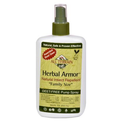 All Terrain Bug Spray - Herbal Armor Natural Insect Repellent 8 oz