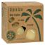 Aloha Bay - Palm Wax Tea Lights with Aluminum Holder Cream - 12 Candles