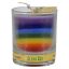Aloha Bay - Votive Jar Candle - Unscented Rainbow - Case of 12 - 2.5 oz