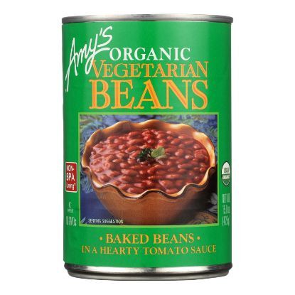 Amy's - Organic Vegetarian Baked Beans - Case of 12 - 15 oz.