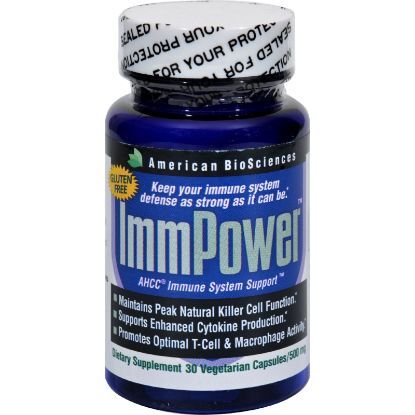 American Bio-Sciences ImmPower AHCC - 500 mg - 30 Capsules