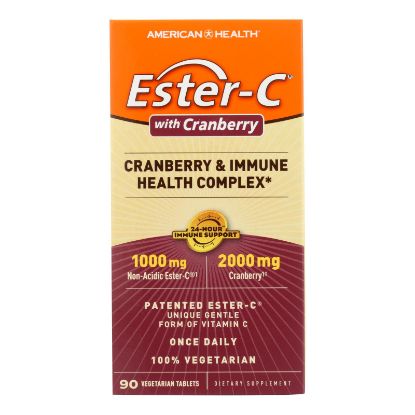 American Health - Ester-C Urinary Tract Formula - 90 Vegetarian Tablets