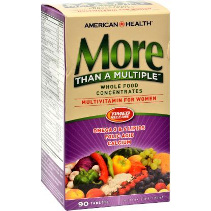 American Health More Than A Multiple Whole Food Concentrates For Women - 90 Tablets