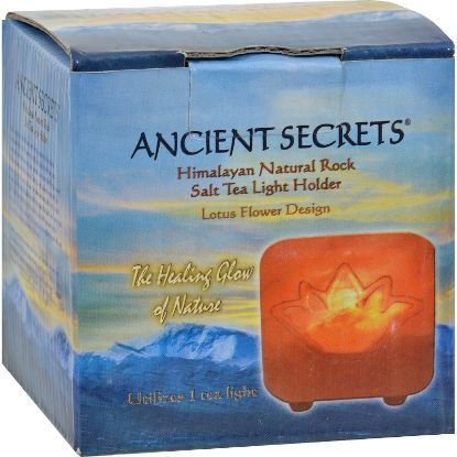 Ancient Secrets Himalayan Salt Tea Light Lotus - Pack