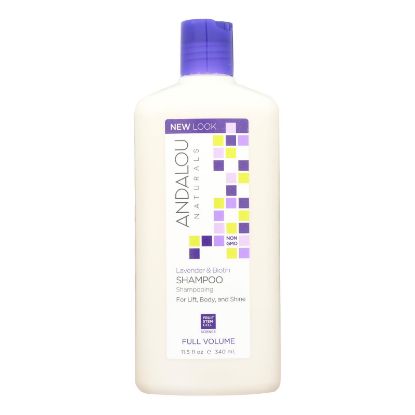 Andalou Naturals Full Volume Shampoo Lavender and Biotin - 11.5 fl oz