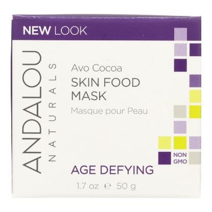 Andalou Naturals Skin Food Nourishing Mask Avo Cocoa - 1.7 fl oz