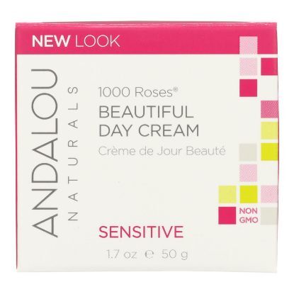 Andalou Naturals Beautiful Day Cream - 1000 Roses - 1.7 oz