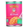 Annie's Homegrown Organic All Stars Pasta In Tomato and Cheese Sauce - Case of 12 - 15 oz.