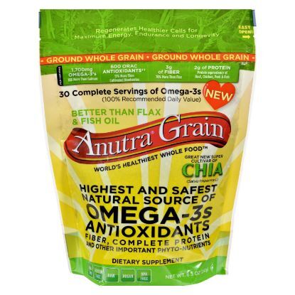 Anutra Omega 3s - Ground Whole Grain - 8.5 oz
