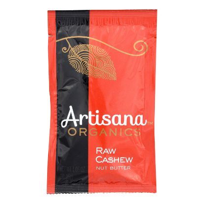 Artisana Organic Raw Cashew Butter - Squeeze Packs - 1.06 oz - Case of 10