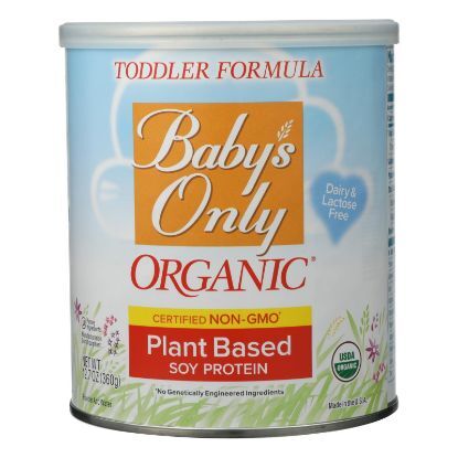 Baby's Only Organic Soy Iron Fortified Toddler Formula - Soy Formula - Case of 6 - 12.7 oz.