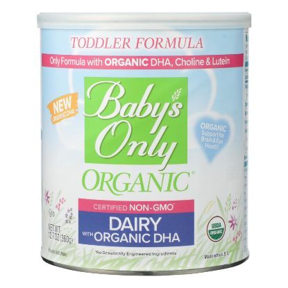 Babys Only Organic Toddler Formula - Organic - Dairy - DHA and ARA - 12.7 oz - case of 6