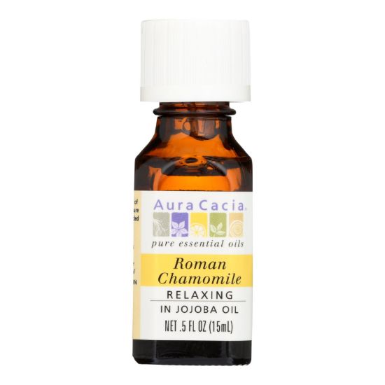 Aura Cacia - Roman Chamomile Pure Essential Oil - 0.5 fl oz