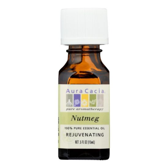 Aura Cacia - Pure Essential Oil Nutmeg - 0.5 fl oz