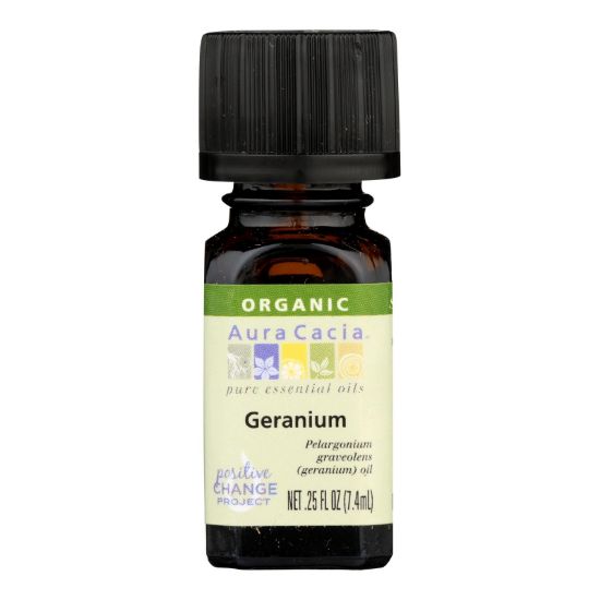 Aura Cacia - Organic Geranium - .25 oz