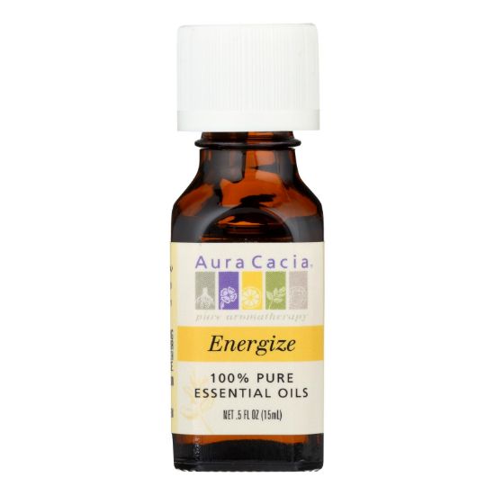 Aura Cacia - Pure Essential Oil Energize - 0.5 fl oz