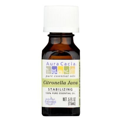 Aura Cacia - Pure Essential Oil Citronella Java - 0.5 fl oz