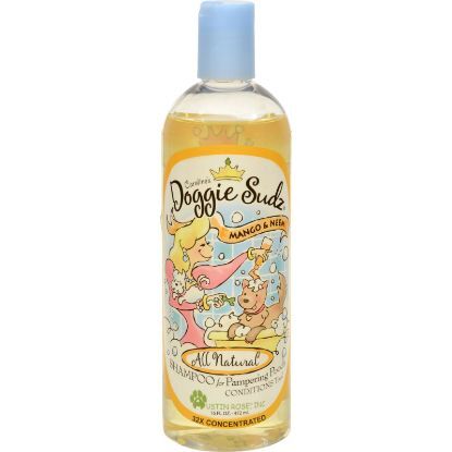 Austin Rose Caroline's Doggie Sudz Shampoo for Pampering Pooch - Mango and Neem - 16 oz