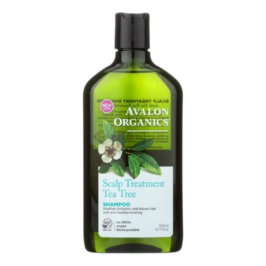 Avalon Organics Scalp Treatment Tea Tree Shampoo - 11 fl oz