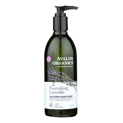 Avalon Organics Glycerin Liquid Hand Soap Lavender - 12 fl oz