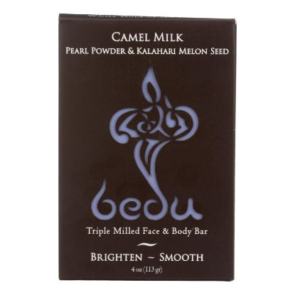Bedu Face and Body Bar - Pearl Powder and Kalahari Melon Seed - Case of 6 - 4 oz.
