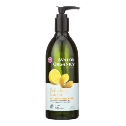 Avalon Organics Glycerin Liquid Hand Soap Lemon - 12 fl oz