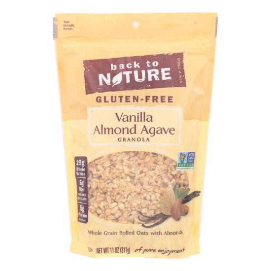Back To Nature Granola - Vanilla Almond Agave - 11 oz - case of 6
