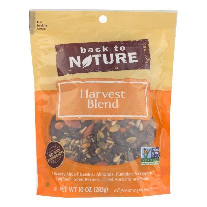 Back To Nature Nuts - Harvest Blend - 10 oz - case of 9