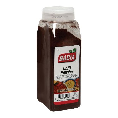 Badia Spices - Chili Powder - Case of 6 - 16 oz.