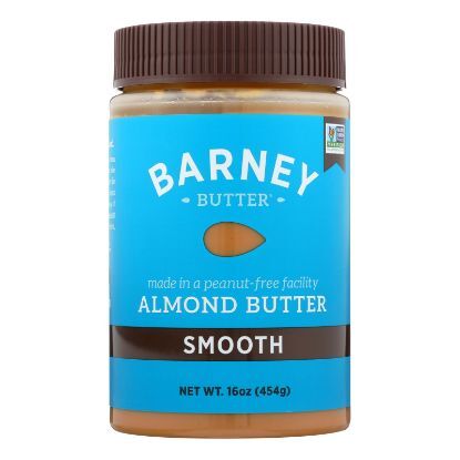 Barney Butter - Almond Butter - Smooth - Case of 6 - 16 oz.