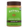 Barney Butter - Almond Butter - Crunchy - Case of 6 - 16 oz.