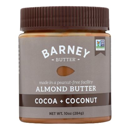 Barney Butter - Almond Butter - Cocoa Coconut - Case of 6 - 10 oz.