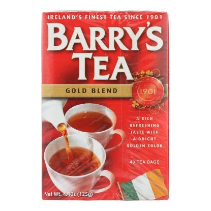 Barry's Tea Irish Tea - Gold Blend - Case of 12 - 40 Bags