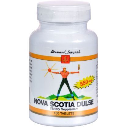 Bernard Jensen Dulse Nova Scotia - 550 mg - 100 Tablets
