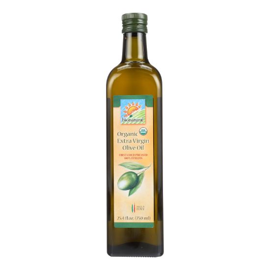 Bionaturae Olive Oil - Organic Extra Virgin - Case of 6 - 25.4 FL oz.