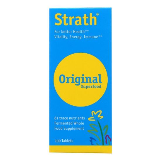 Bio-Strath Whole Food Supplement - Stress and Fatigue Formula - 100 Tablets