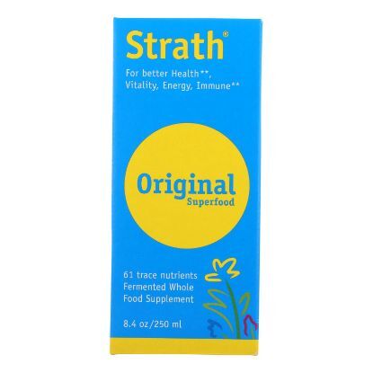 Bio-Strath Whole Food Supplement - Stress and Fatigue Formula - Liquid - 8.4 fl oz