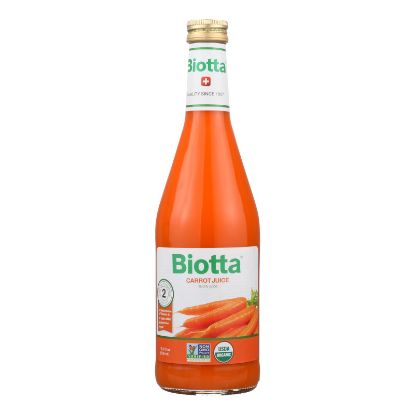 Biotta Juice - Carrot - Case of 6 - 16.9 Fl oz.