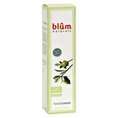 Blum Naturals - Hand Cream - with Jojoba Oil - 3.38 oz