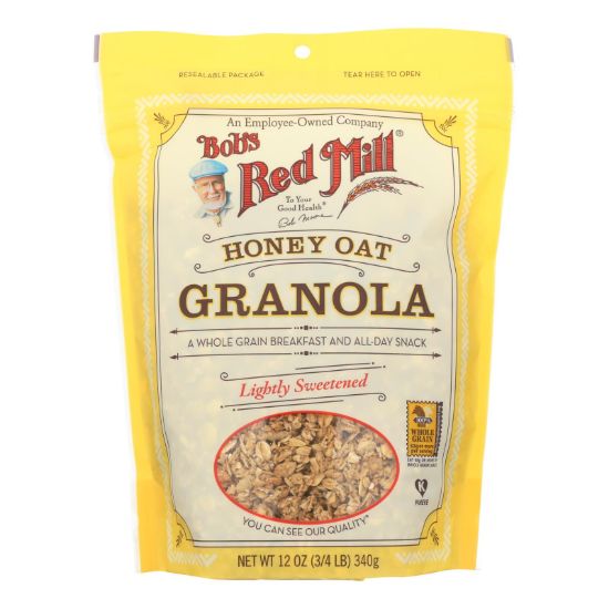 Bob's Red Mill - Honey Oat Granola - 12 oz - Case of 4