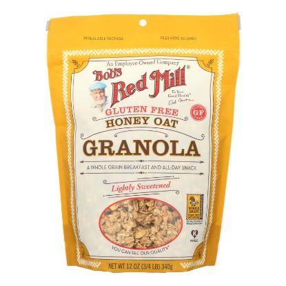 Bob's Red Mill - Gluten Free Honey Oat Granola - 12 oz - Case of 4