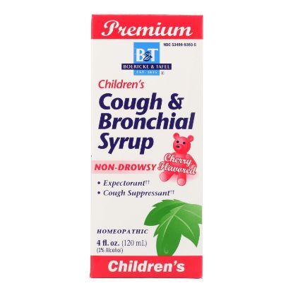 Boericke and Tafel - Children's Cough and Bronchial Syrup - 4 fl oz